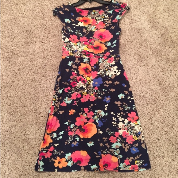 SOLD Merona Floral short Dress Sz S - Picture 2 of 5
